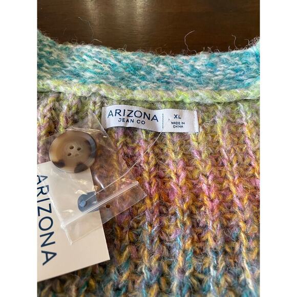 Arizona Jean Co crochet Sweater XL - Picture 3 of 3